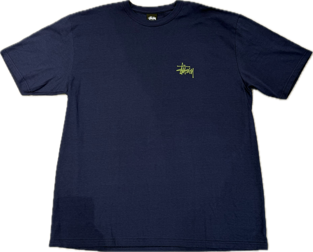 Stussy Fossil Tee Navy/Green