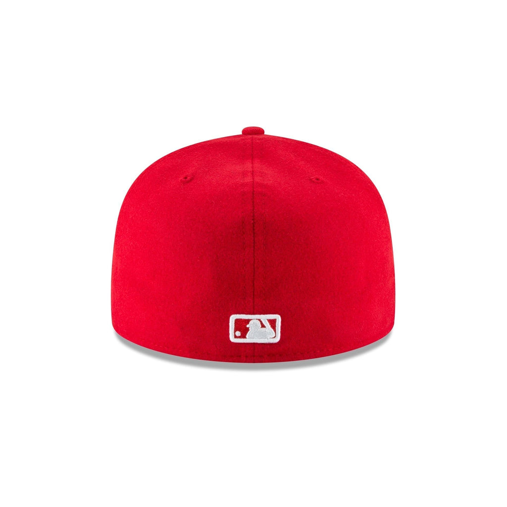 New York Yankees Scarlet Basic 59FIFTY Fitted Hat