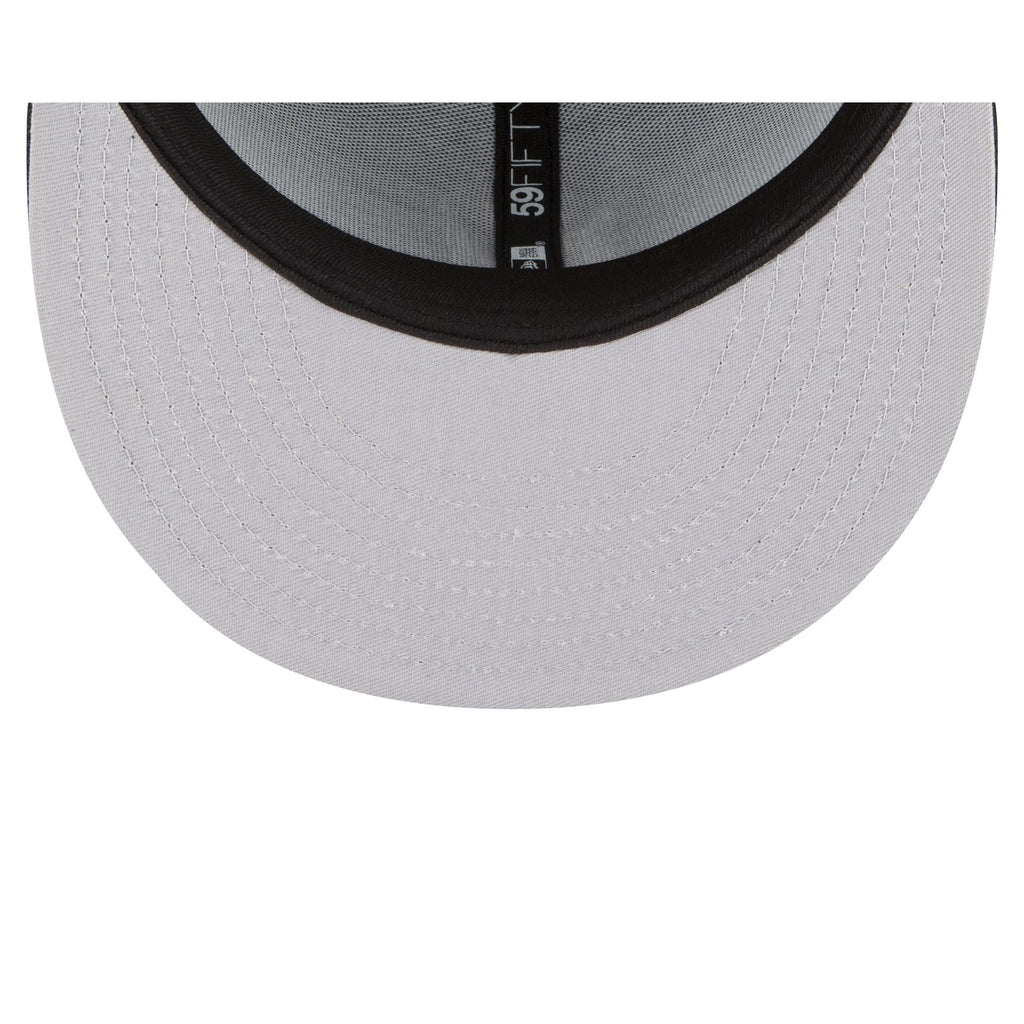 New York Yankees Black and White Basic 59FIFTY Fitted Hat