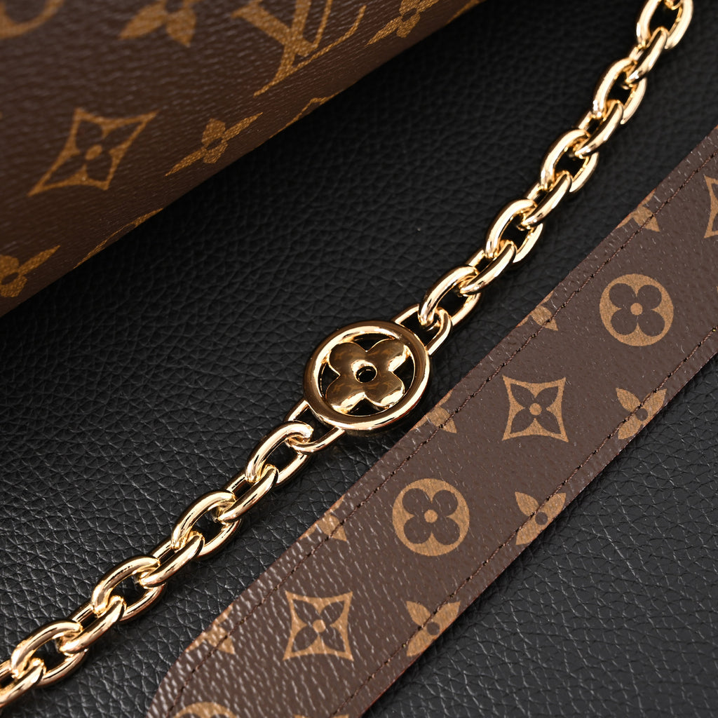 Louis Vuitton CarryAll BB Monogram Canvas Shoulder Bag – Classic Brown (M13014)