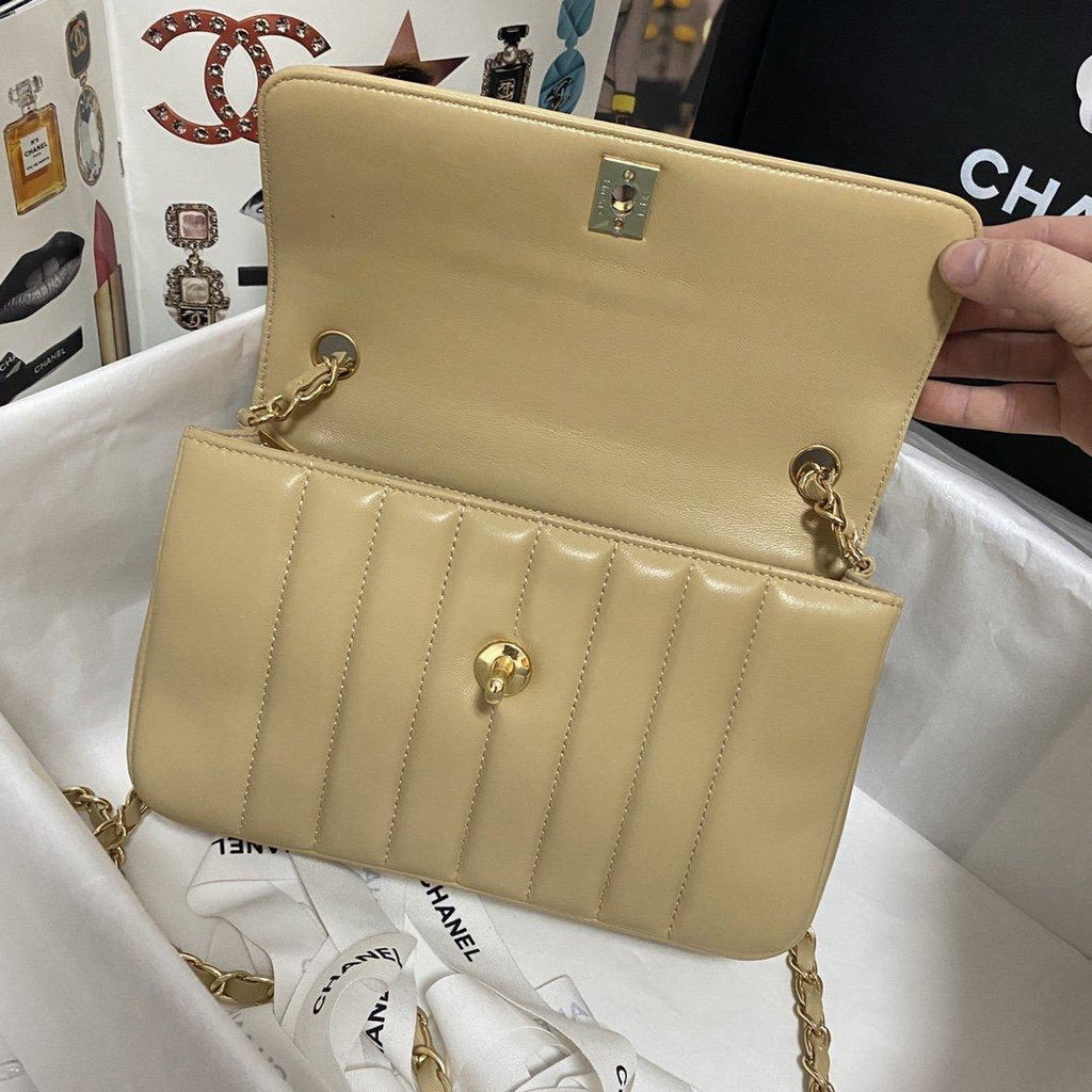 Chanel Vertical Quilted Flap Bag