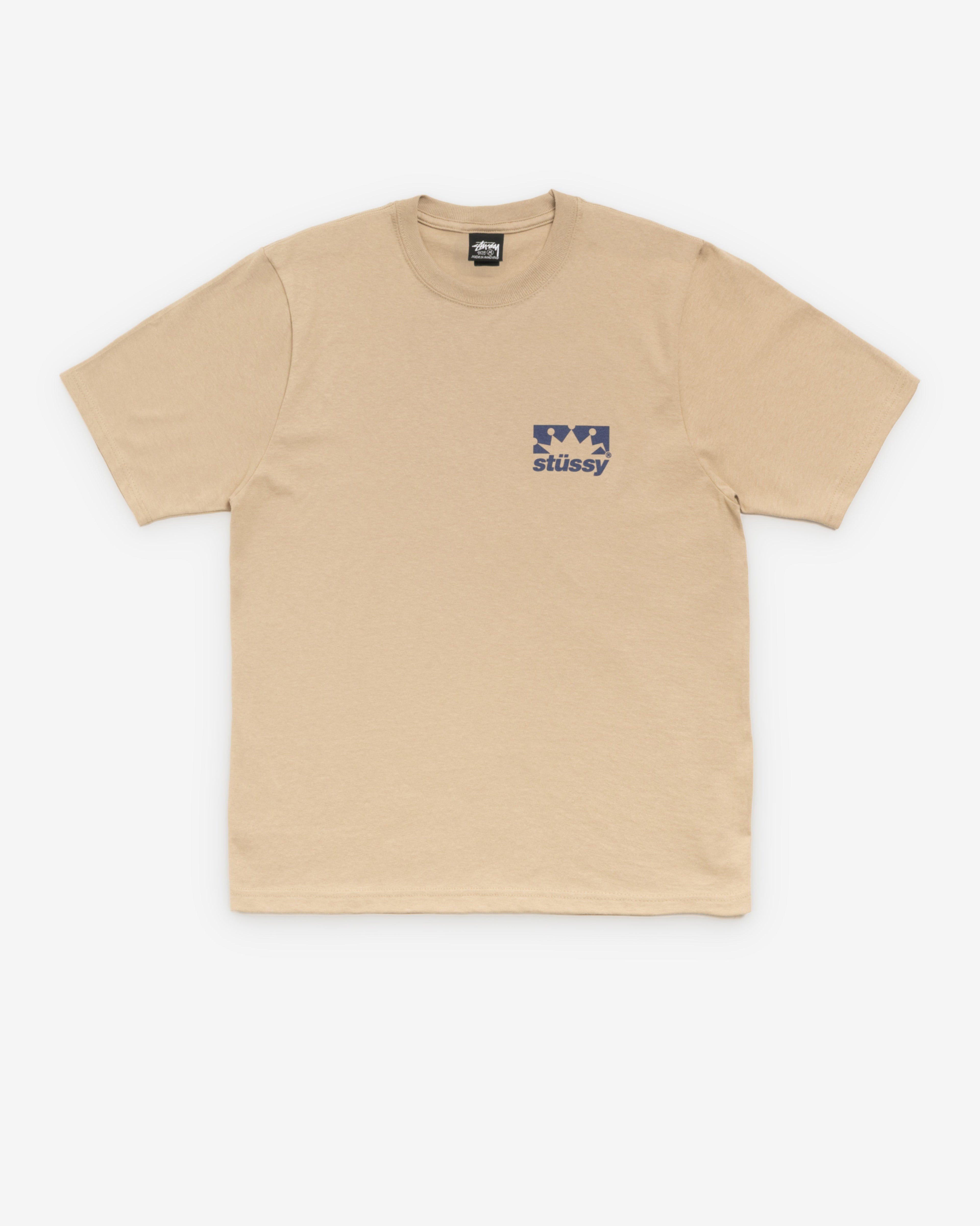 Stüssy  - Men's Box Crown Tee - (Khaki)