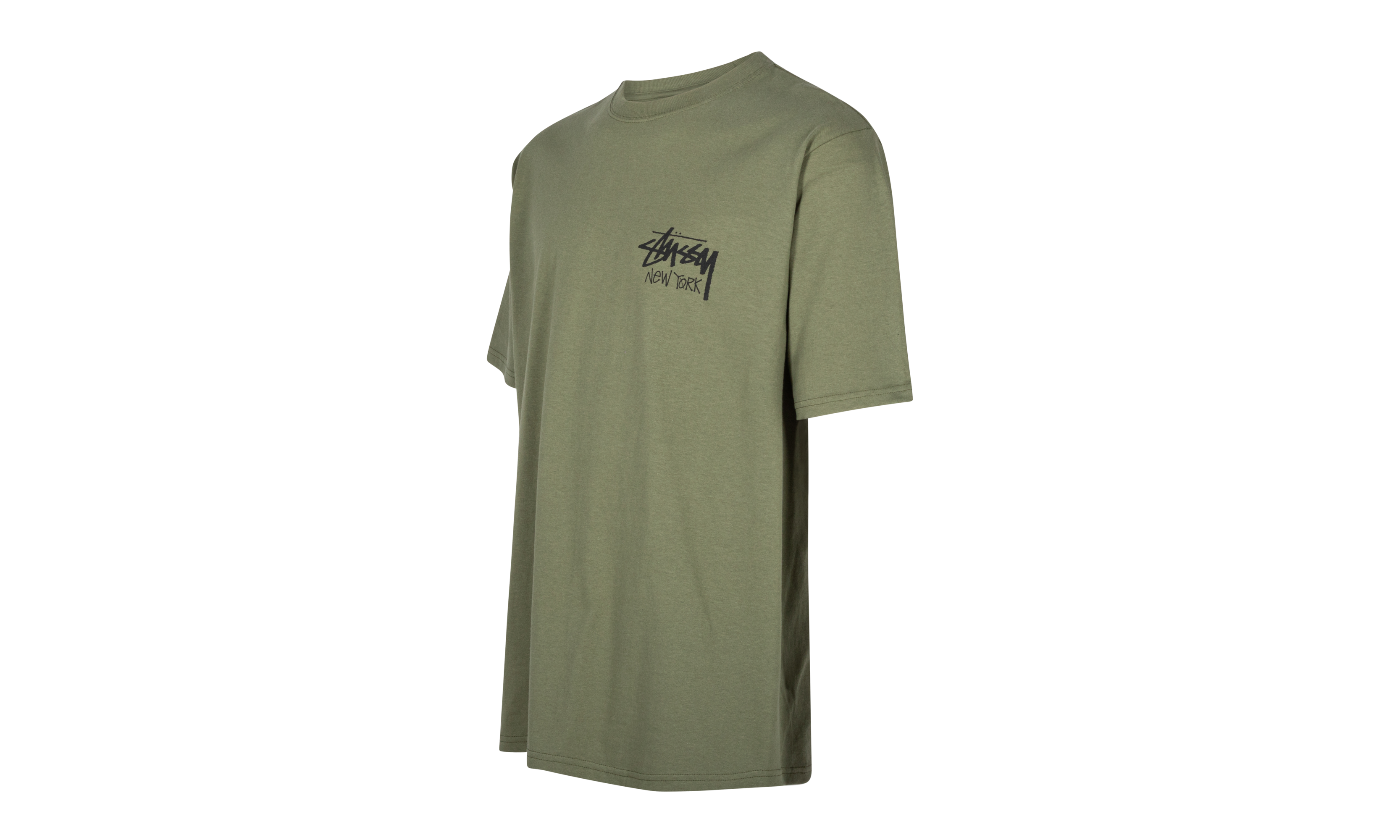 BASIC STÜSSY TEE "New York Exclusive - Olive" STUS03