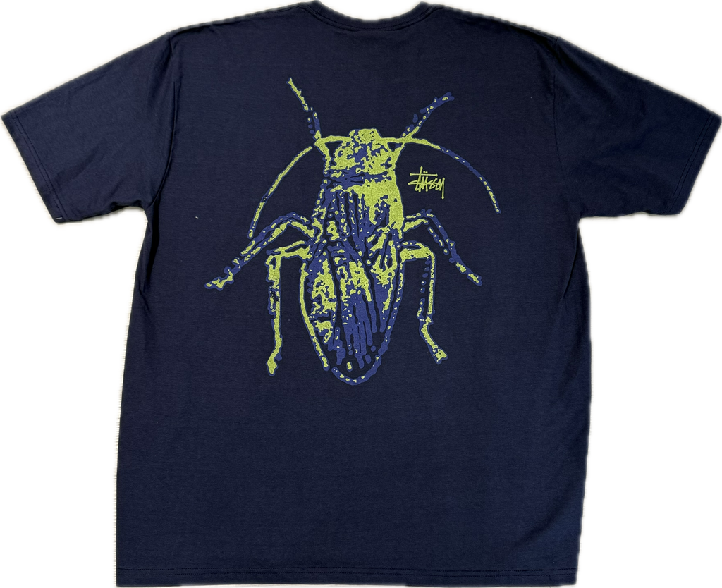 Stussy Fossil Tee Navy/Green