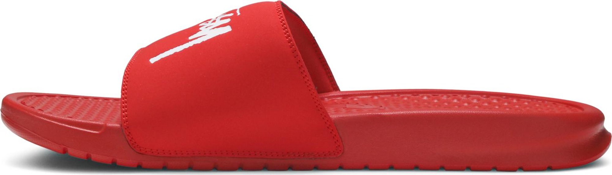 [CW2787-600] Mens Nike Benassi 'Stussy Habanero Red'