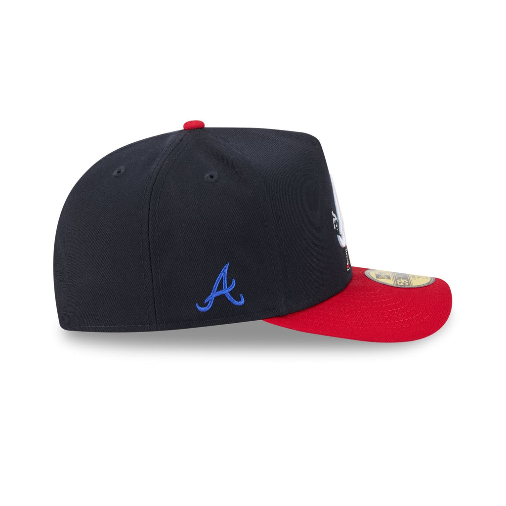 Atlanta Braves Cartoon 59FIFTY A-Frame Fitted Hat