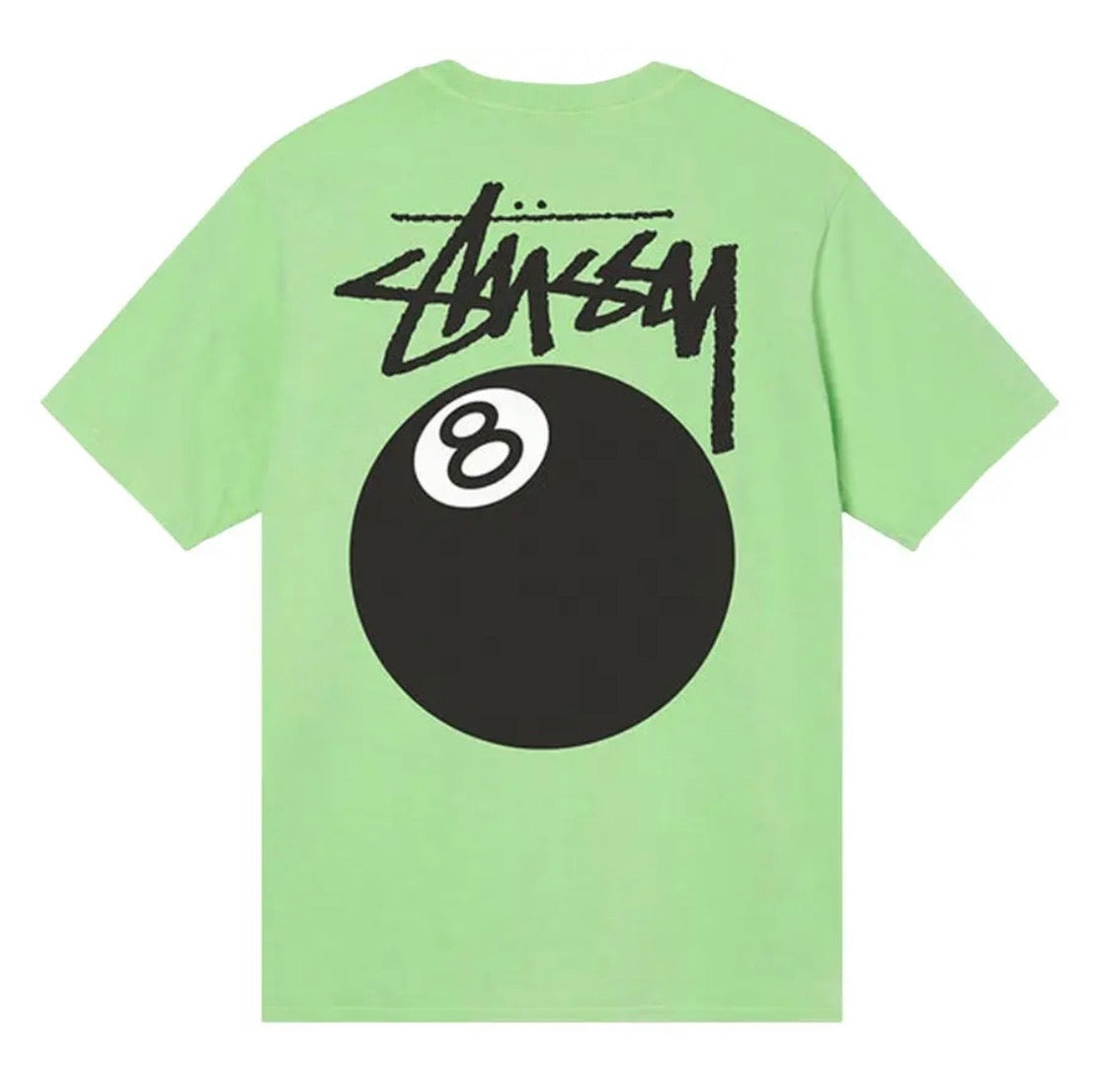 Stussy 8 Ball Pigment Dyed Tee Green