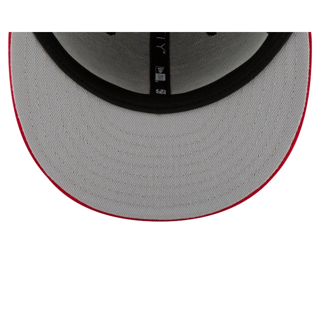 Boston Red Sox Scarlet Basic 59FIFTY Fitted Hat