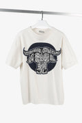 Dior x Stussy "Year of the Ox" Ivory Terry Cloth Graphic Tee