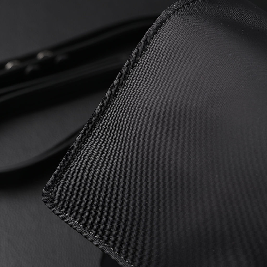 Prada Nylon Black Messenger Bag
