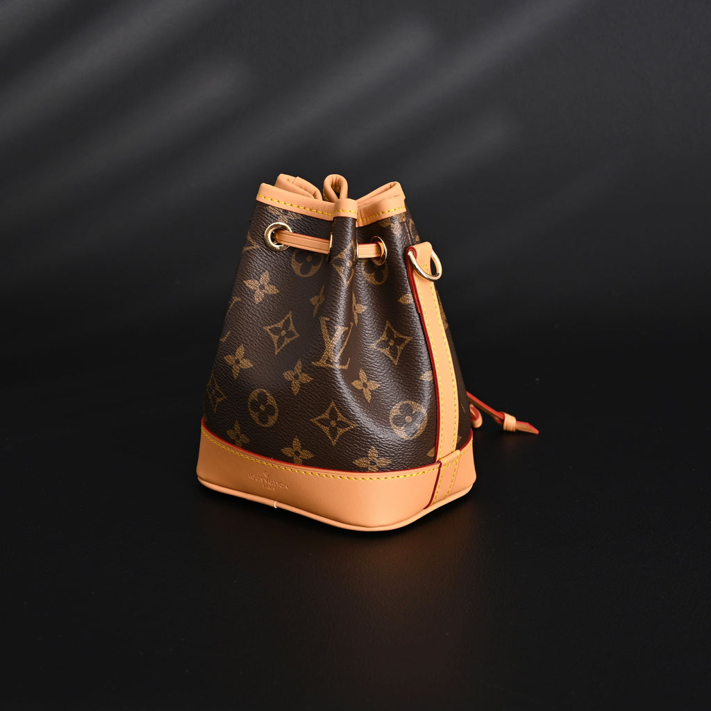 Louis Vuitton Noé Bucket Bag – Monogram Canvas with Natural Leather Trim