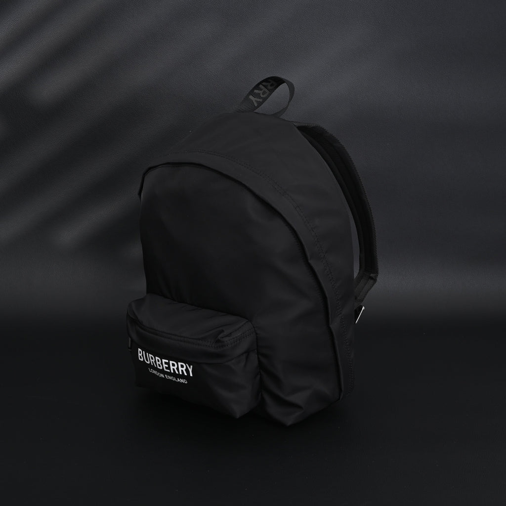 Burberry London England Logo Nylon Backpack