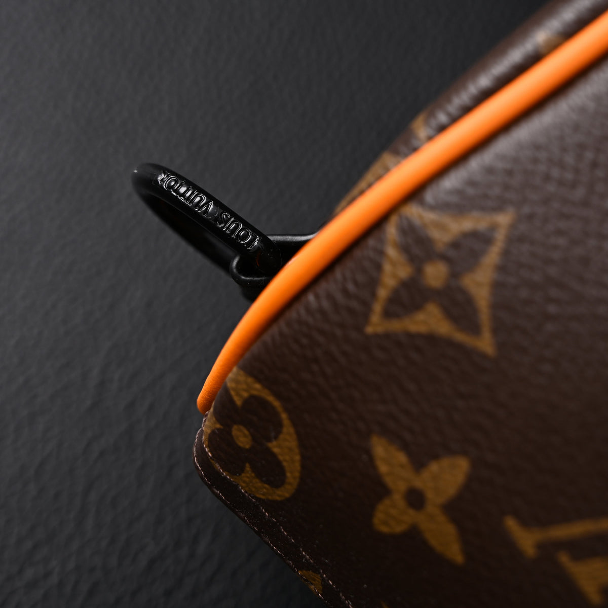Louis Vuitton Keepall Bandoulière 50 – Monogram Canvas with Neon Orange Trim