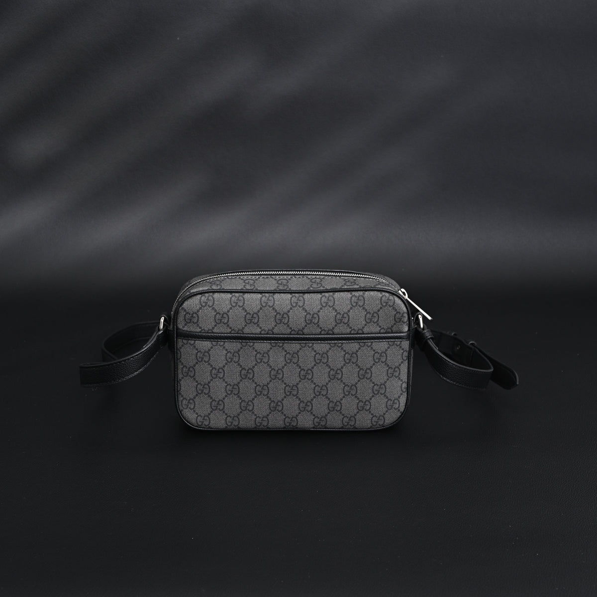 Gucci Ophidia GG Supreme Belt Bag – Black/Grey Monogram