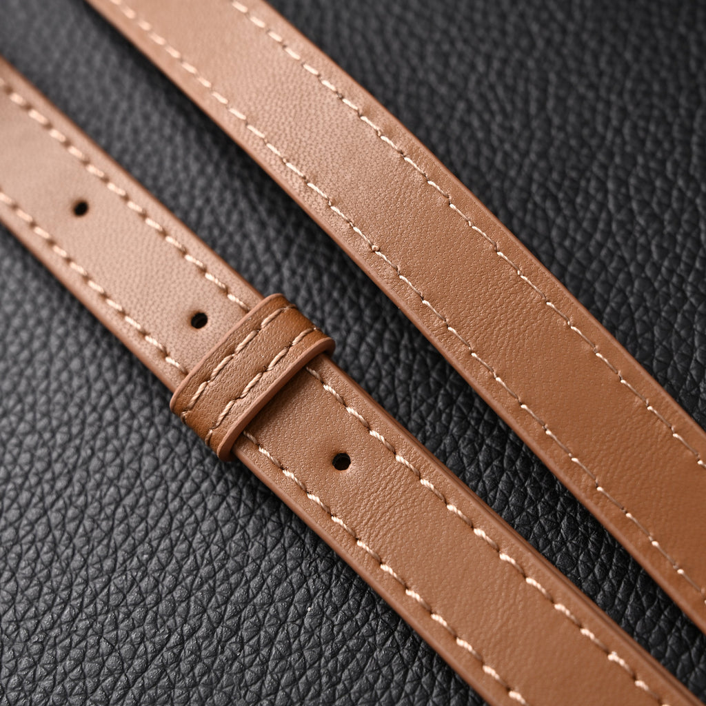 Miu Miu Matelassé Leather Top Handle Bag – Caramel Brown