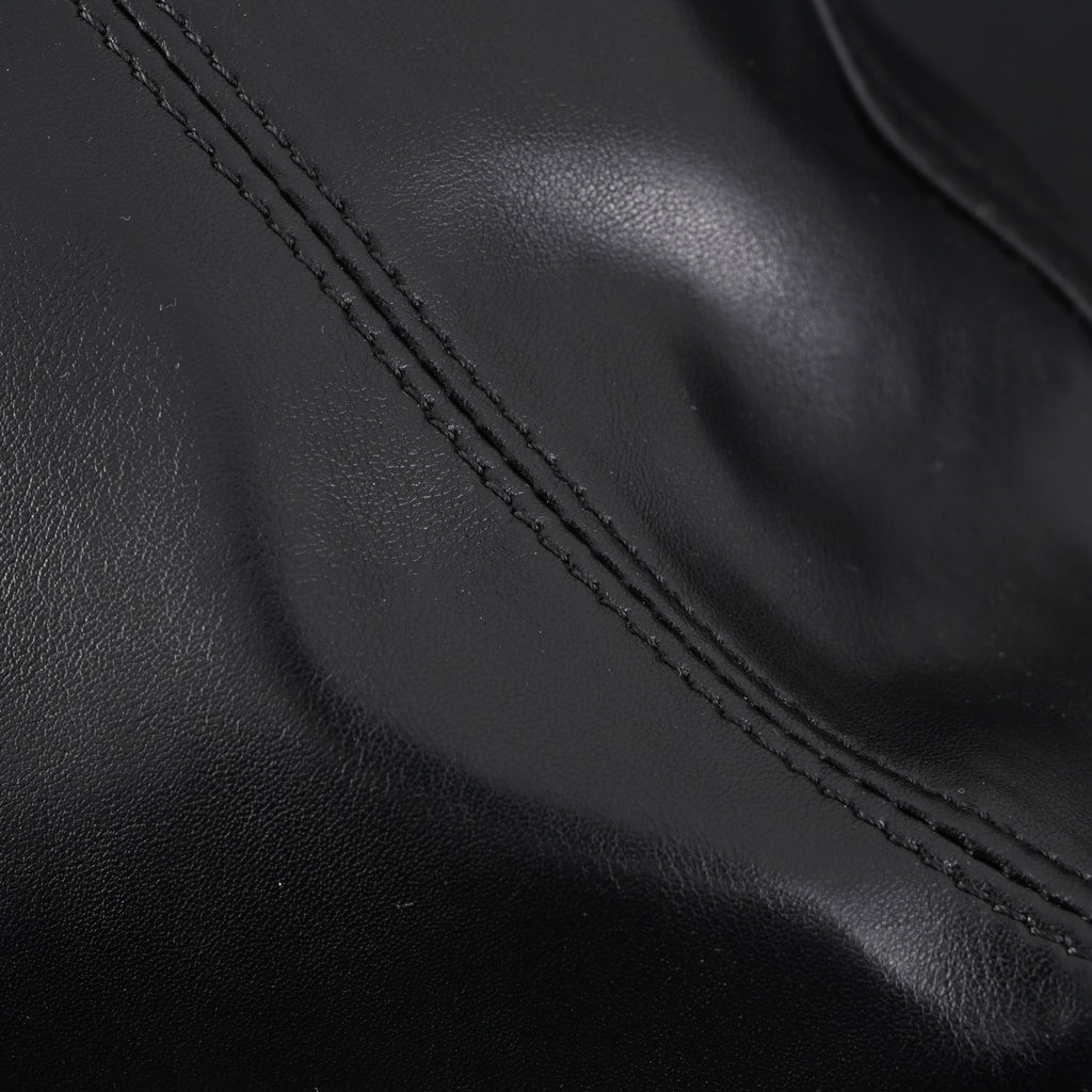 Louis Vuitton Black Mahina Leather Hobo Shoulder Bag