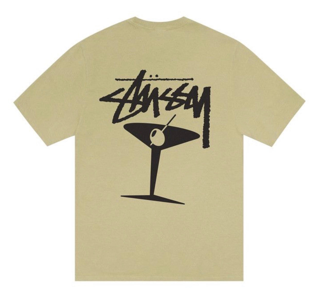 Stussy Martini Tee Tan