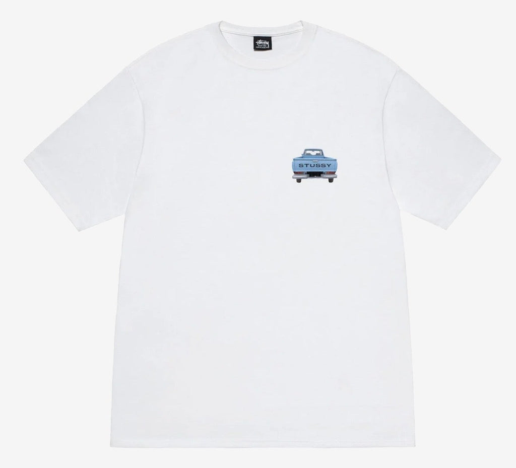 Stussy Flatbed Tee White