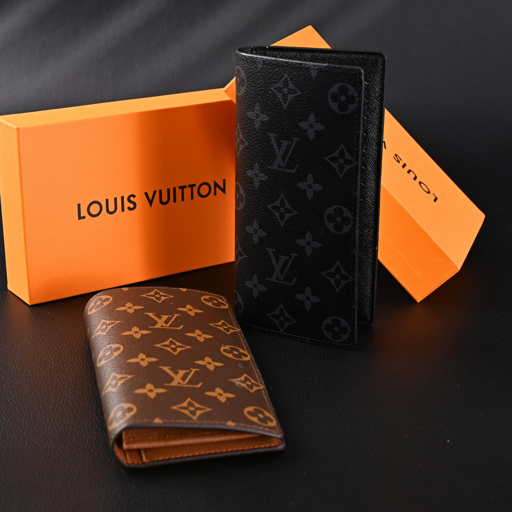 Louis Vuitton Brazza Wallet – Monogram Canvas Long Bifold Wallet (M61697)