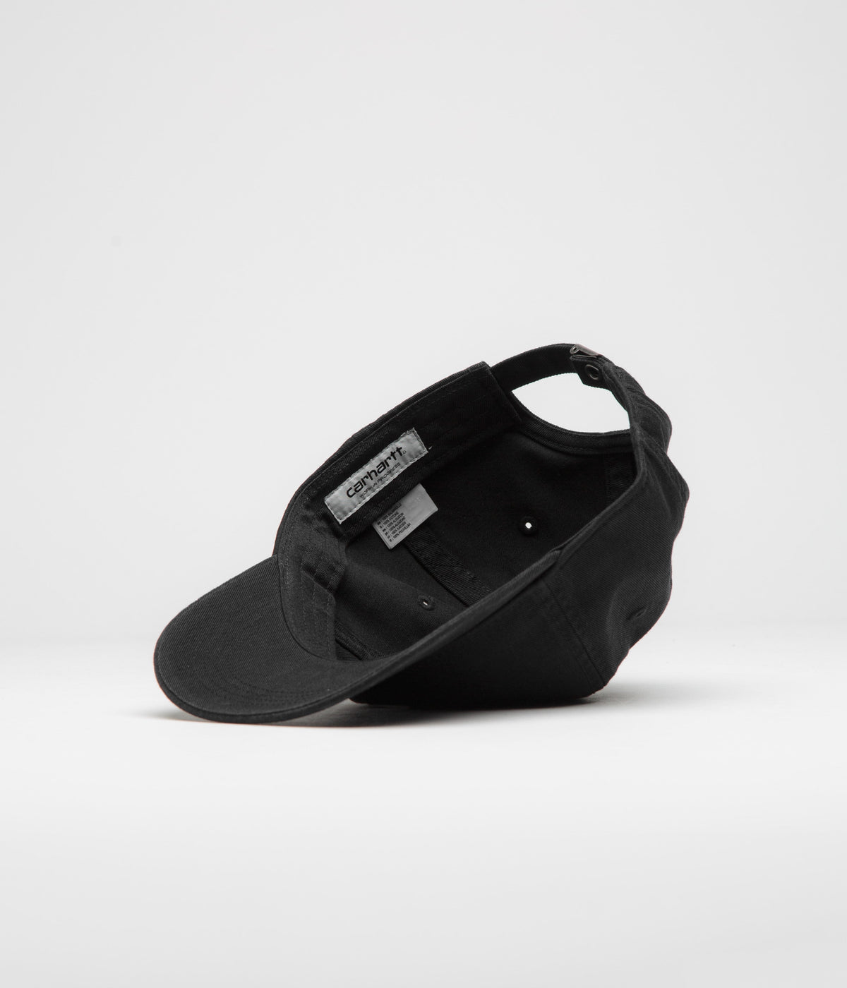 Carhartt Madison Logo Cap - Black / White