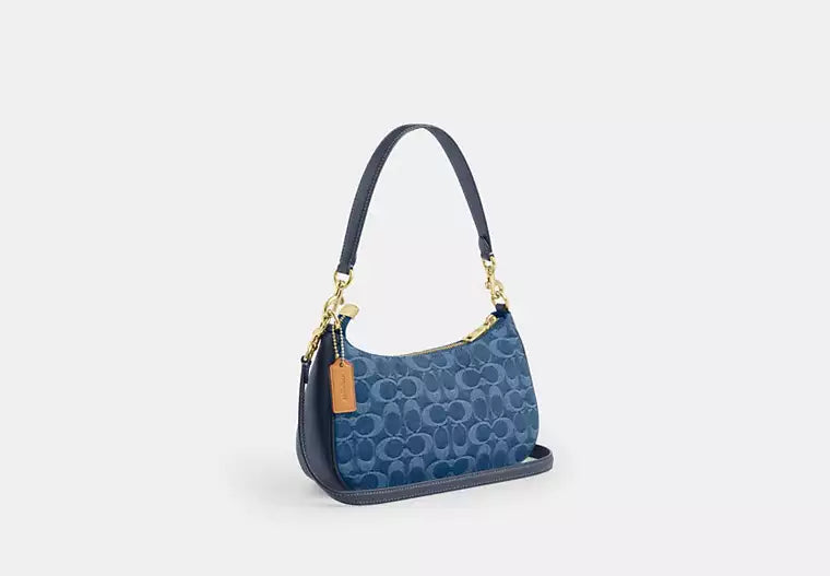 Teri Mini Shoulder Bag | Signature Denim
