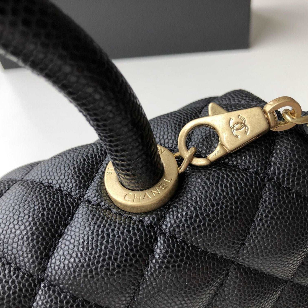 Chanel small flap Bag With Coco Handle