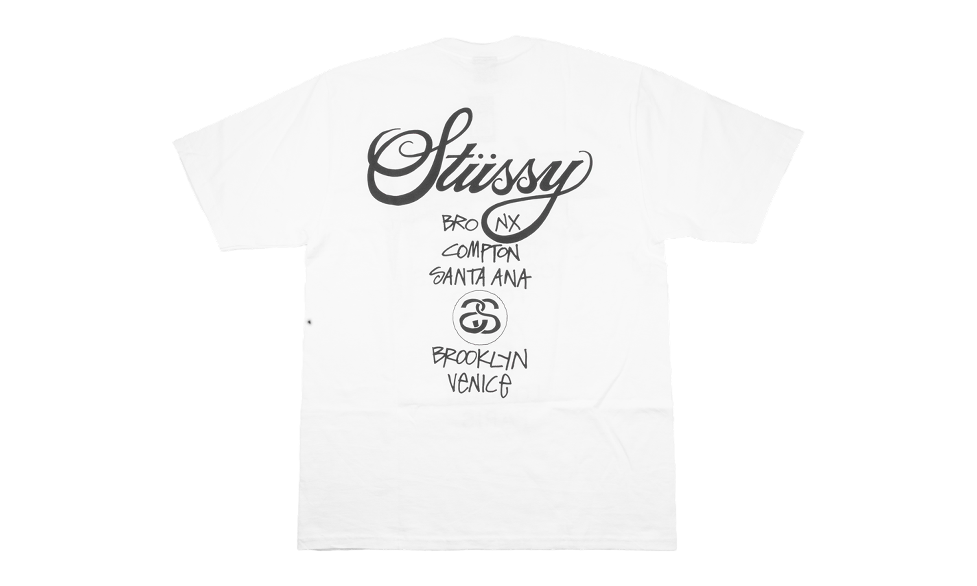 World Tour Tee "White" STUS309