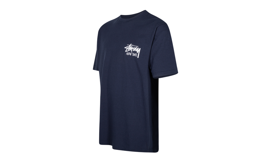 BASIC STÜSSY TEE "New York Exclusive - Navy" STUS02