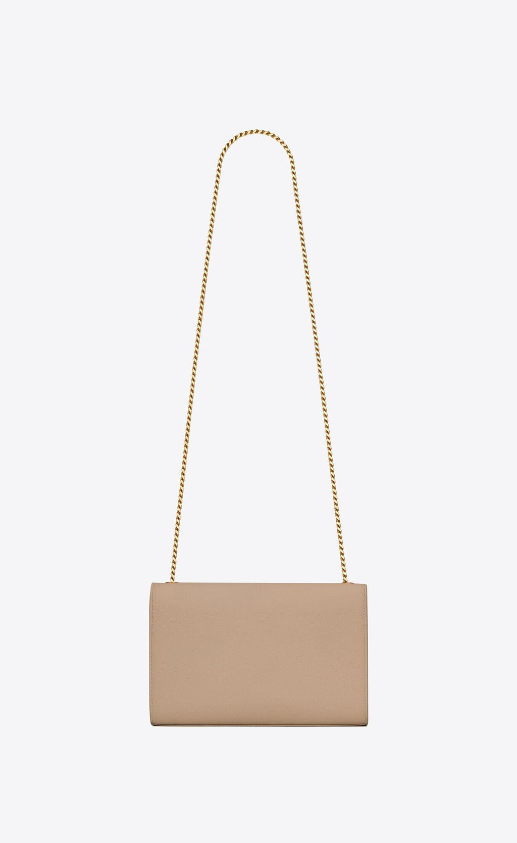YSL Kate Medium Chain Bag In Grain De Poudre Embossed Leather