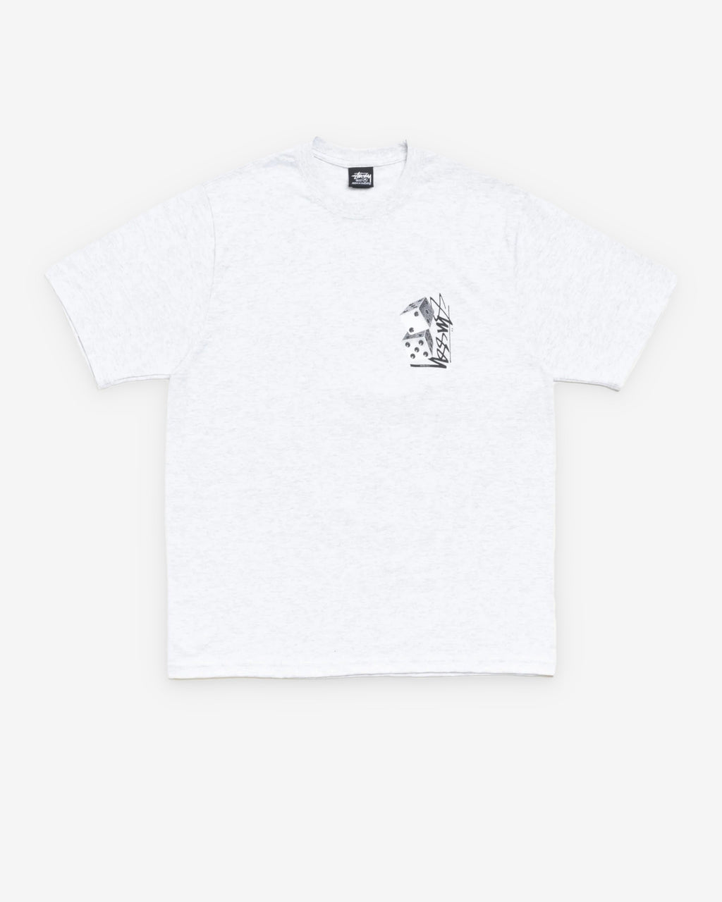 Stüssy - Men's Tall Dice Tee - (Ash Heather)