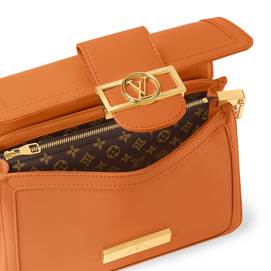 Louis vuitton Dauphine Soft MM apricot