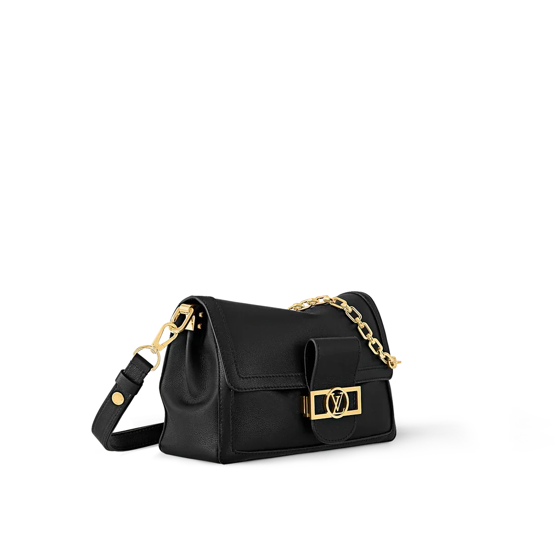 Louis vuitton Dauphine Soft MM Black