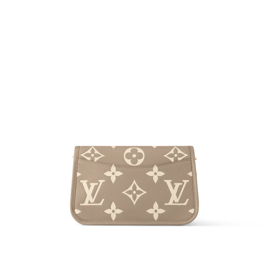 Louis Vuitton Diane Monogram Empreinte Tourterelle Beige cream
