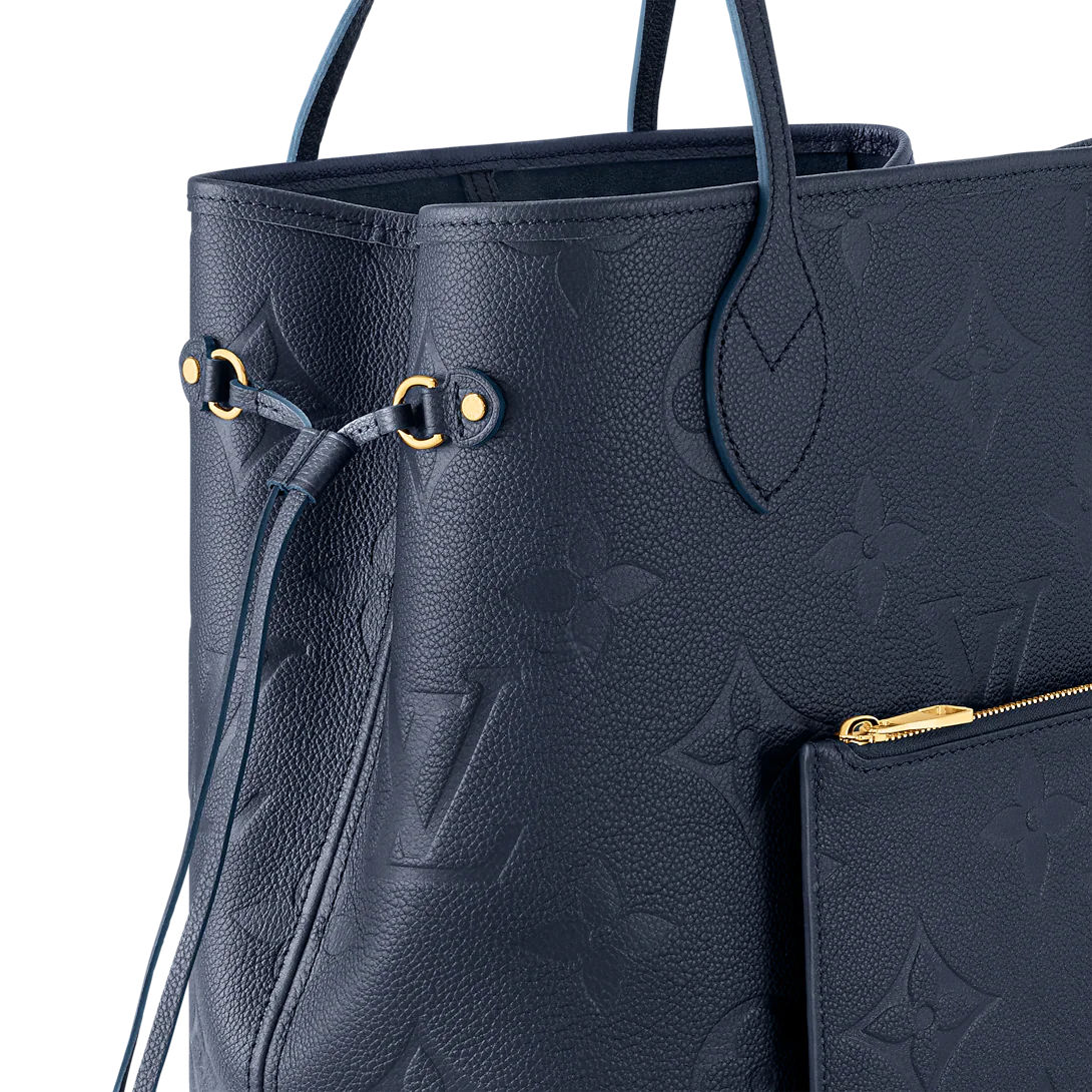 Louis Vuitton Neverfull MM Navy Blue