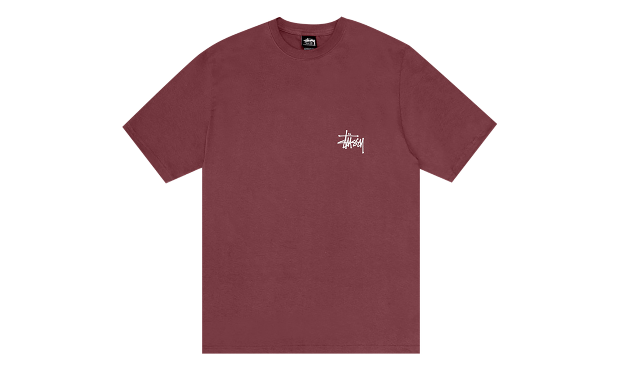 Basic Tee "Oxblood" STUS415