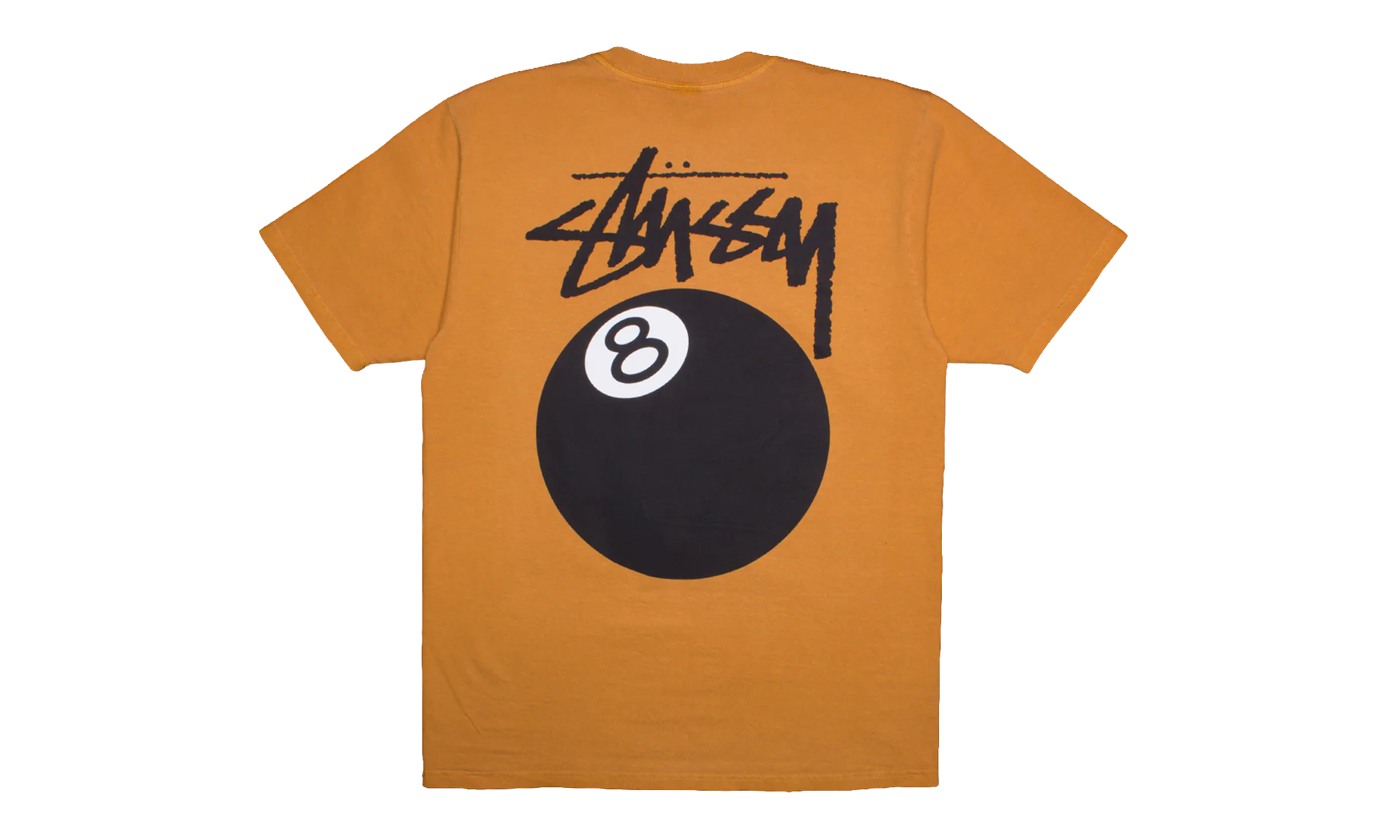 8 Ball Pigment Dyed Tee "Orange" STUS378