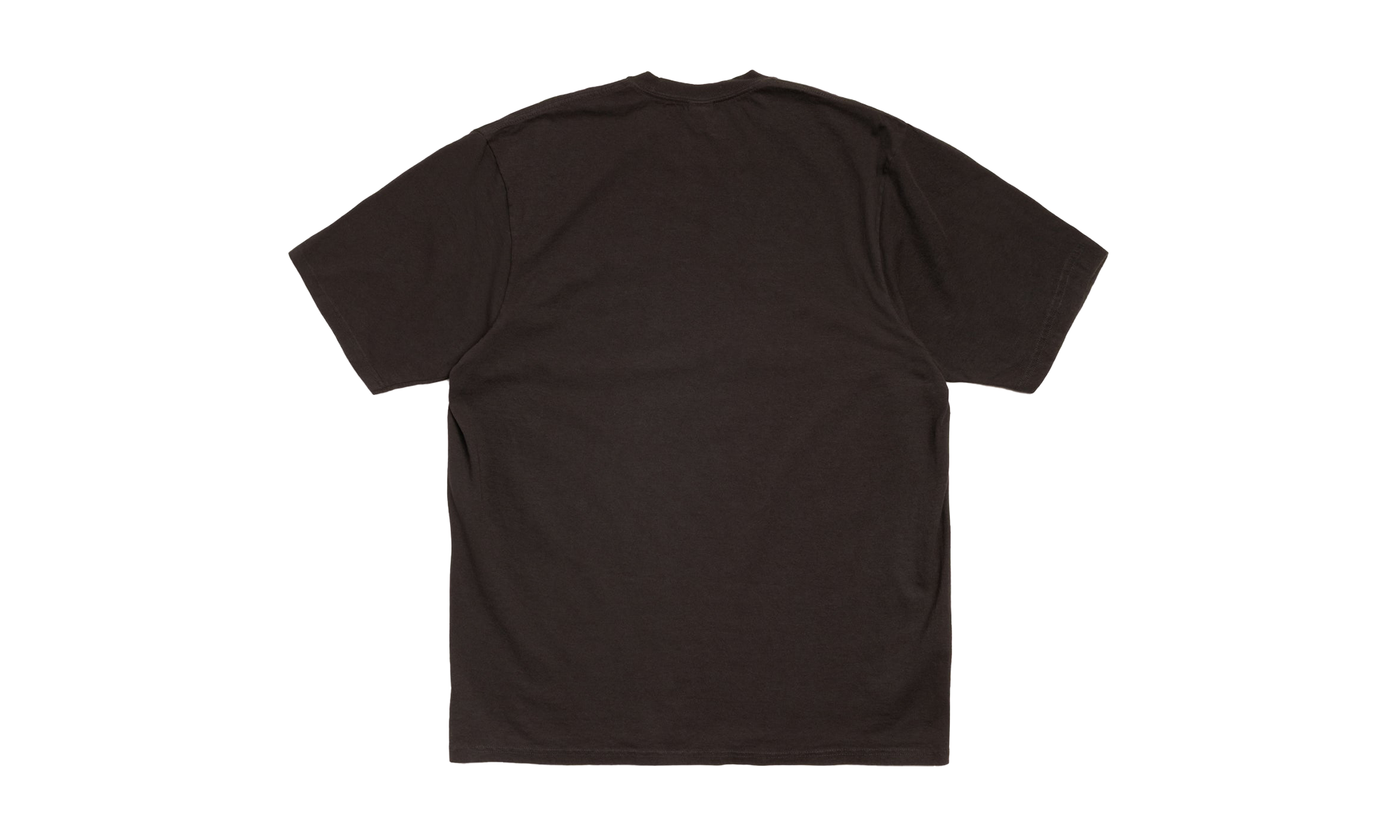 STRETCH TEE PIGMENT DYED "Faded Black" STUS259