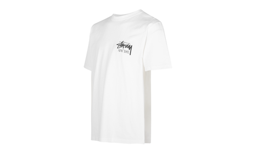 BASIC STÜSSY TEE "New York Exclusive - White" STUS05