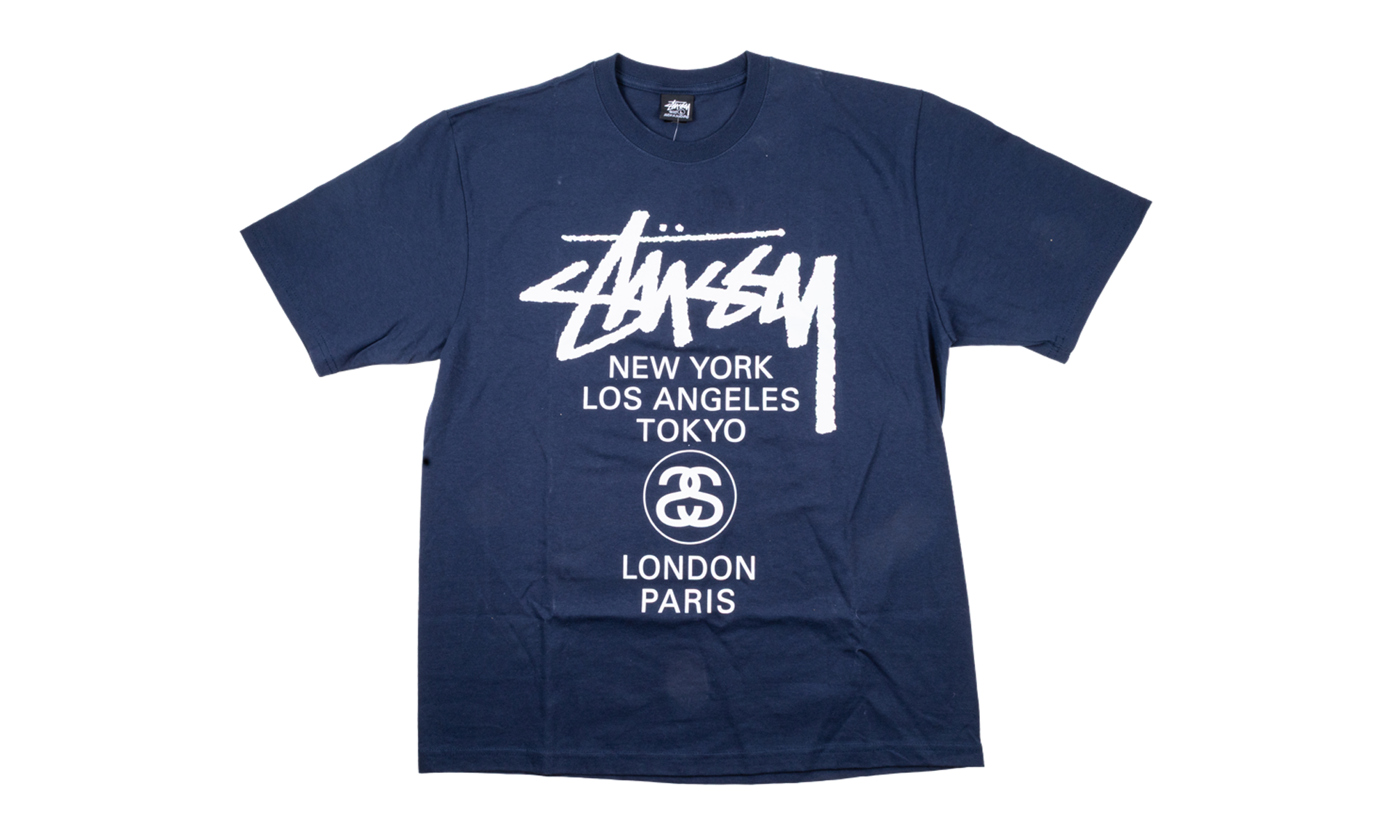World Tour Tee "Navy" STUS308