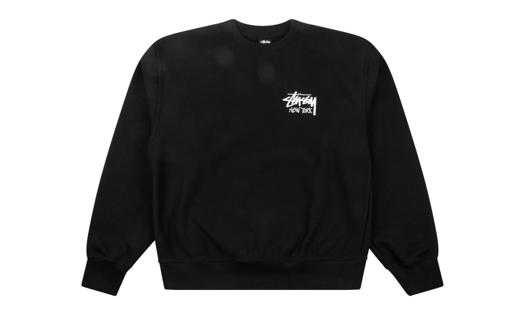 Basic Crewneck "New York Exclusive - Black" STUS09