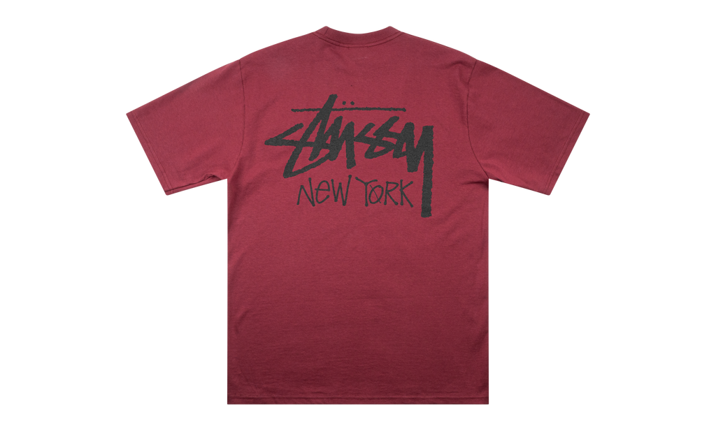BASIC STÜSSY TEE "New York Exclusive - Wine" STUS22